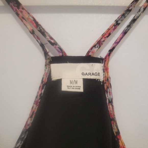 Garage Floral Racerback High-Low Summer Dress | Size M - Picture 5 of 5